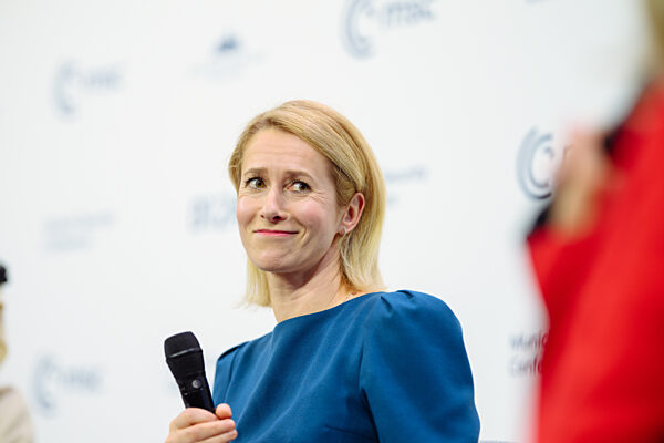 Kaja Kallas Engages in Dialogue at Munich Security Conference