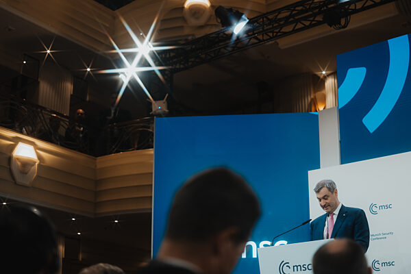 Markus Söder Addresses the Munich Security Conference