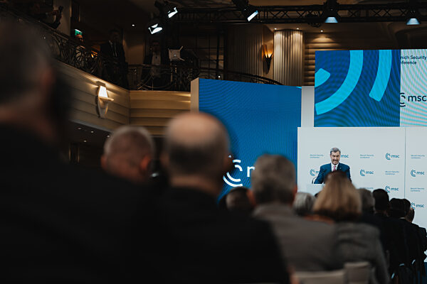 Markus Söder Addresses the Munich Security Conference