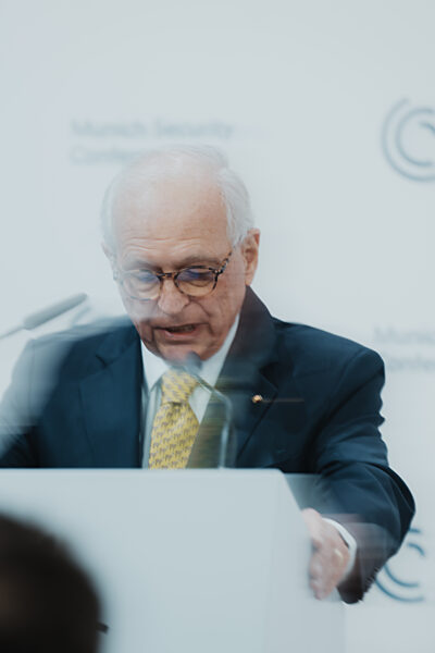 Wolfgang Ischinger Addresses the Munich Security Conference