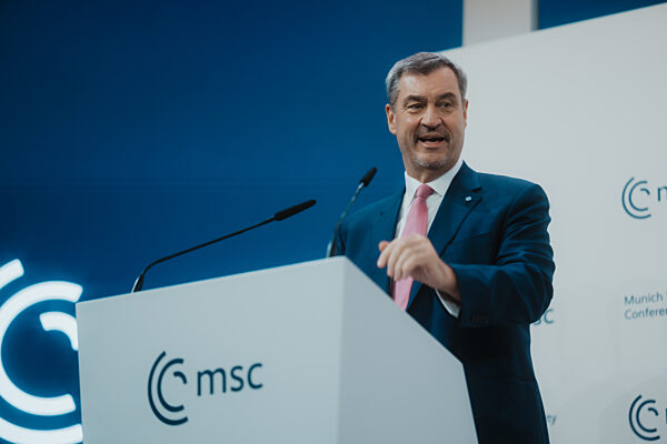 Markus Söder Addresses the Munich Security Conference
