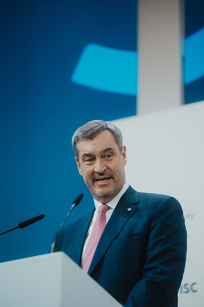 Markus Söder Addresses the Munich Security Conference
