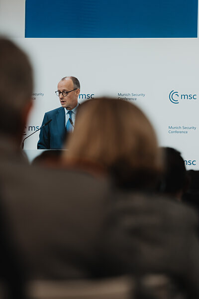 Friedrich Merz Addresses the Munich Security Conference