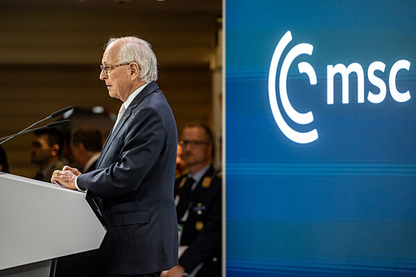 Speaker Addresses Global Security at Munich Security Conference