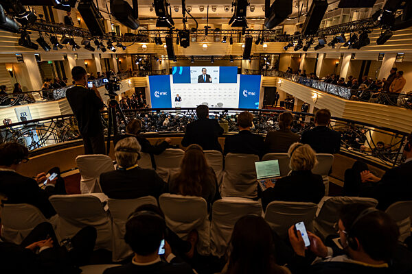 Engaged Audience at the Munich Security Conference