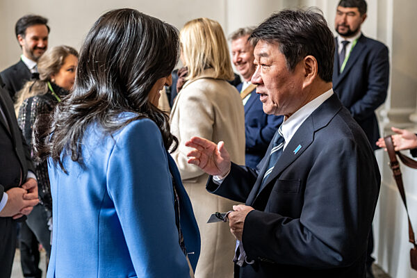 Participants of the G7 Foreign Ministers meeting at the sidelines of the Munich Security Conference