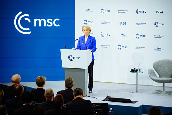 Ursula von der Leyen Addresses the Munich Security Conference