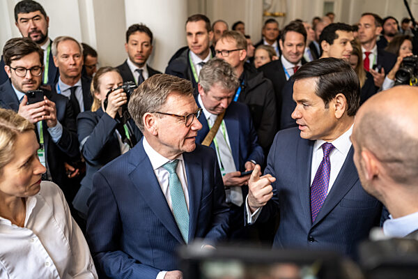 Participants of the G7 Foreign Ministers meeting at the sidelines of the Munich Security Conference