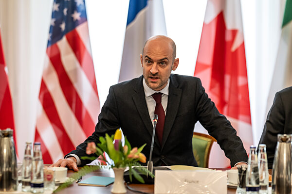 Participants of the G7 Foreign Ministers meeting at the sidelines of the Munich Security Conference