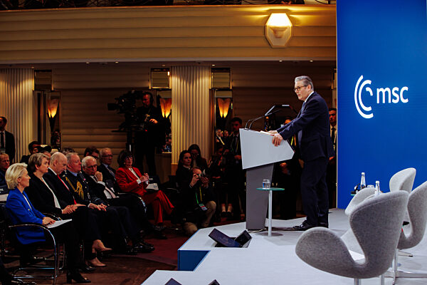 Speaker Addresses Global Leaders at Munich Security Conference
