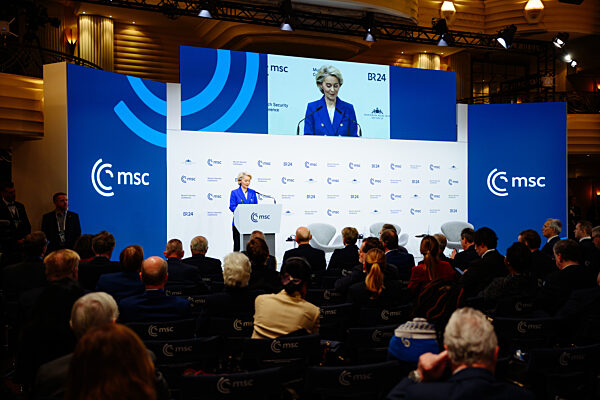 Ursula von der Leyen Addresses Global Security Challenges at MSC