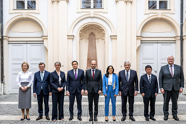 Participants of the G7 Foreign Ministers meeting at the sidelines of the Munich Security Conference