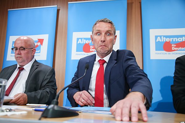 Björn Höcke stellt Rentenkonzept in Berlin vor