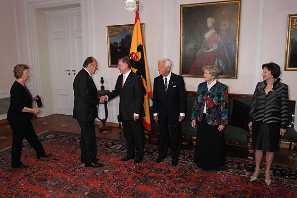 Abendessen zum 90.Geburtstag von Richard von Weizsäcker