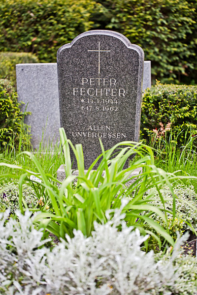 Grab Peter Fechter Berlin