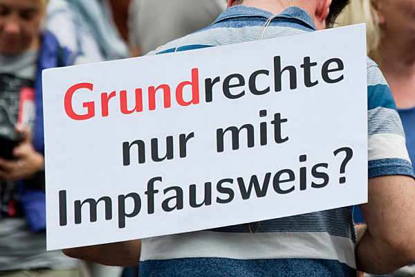 Demonstration Querdenken Berlin 01.08. 2021