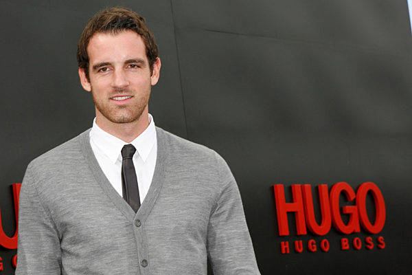 Christoph Metzelder bei Hugo Boss Fashion Red Carpet im Westhafen in...