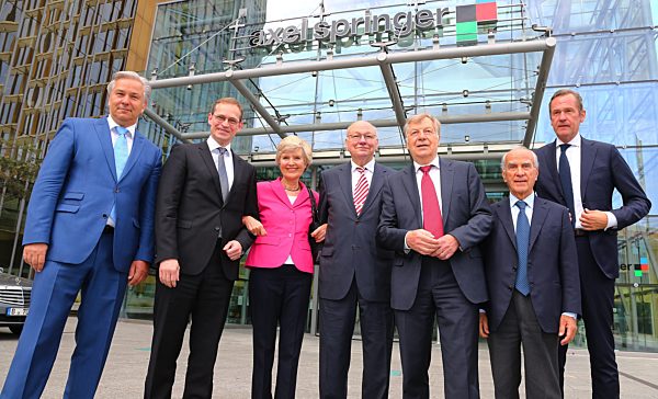 Axel Springer SE ehrt Altbundespraesident