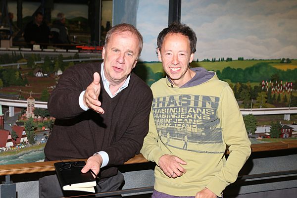 EHRUNG PETER HEINRICH BRIXX IM MINIATURWUNDERLAND 18.05.2015