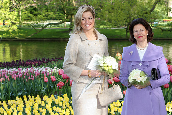 Schwedisches Königspaar in den Niederlanden