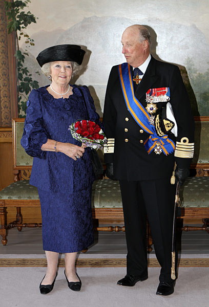 Königin Beatrix besucht Norwegen