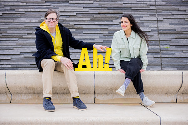 Clarissa Correa da Silva und Ralph Caspers