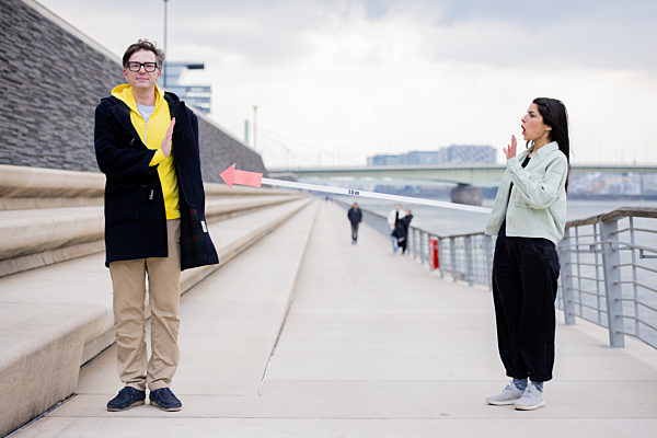 Clarissa Correa da Silva und Ralph Caspers