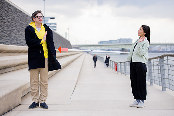 Clarissa Correa da Silva und Ralph Caspers