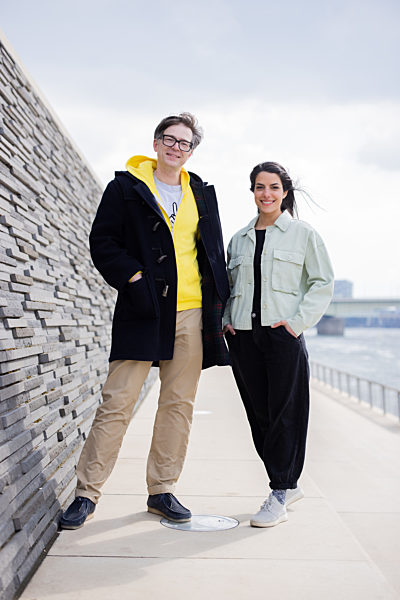 Clarissa Correa da Silva und Ralph Caspers