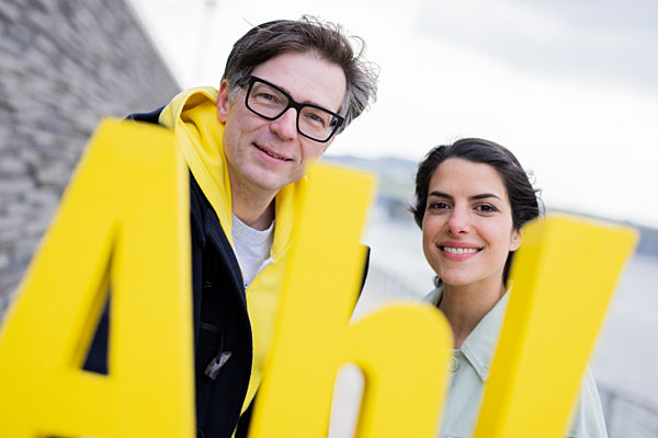 Clarissa Correa da Silva und Ralph Caspers