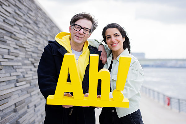 Clarissa Correa da Silva und Ralph Caspers