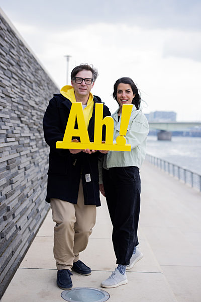 Clarissa Correa da Silva und Ralph Caspers