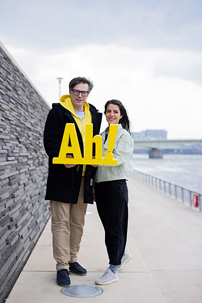 Clarissa Correa da Silva und Ralph Caspers