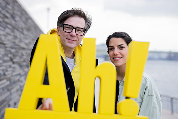 Clarissa Correa da Silva und Ralph Caspers