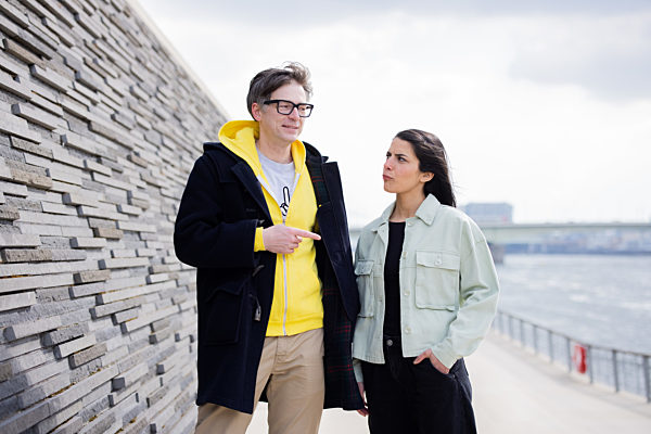 Clarissa Correa da Silva und Ralph Caspers