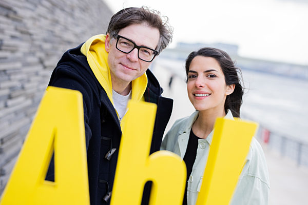 Clarissa Correa da Silva und Ralph Caspers