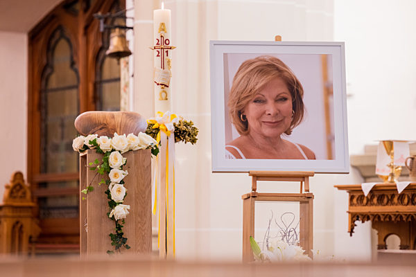 Trauerfeier für Heide Keller