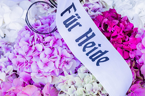 Trauerfeier für Heide Keller