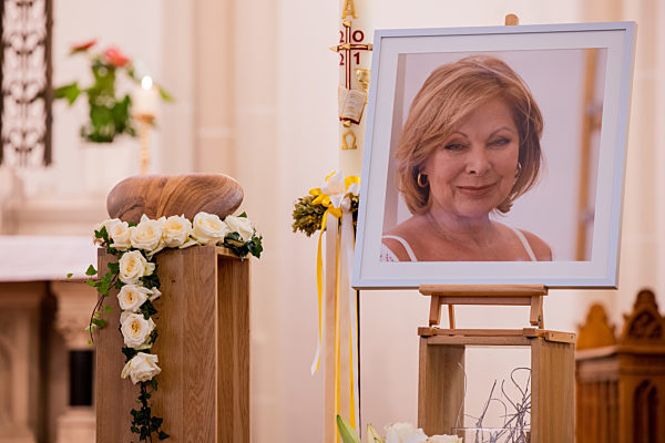 Trauerfeier für Heide Keller