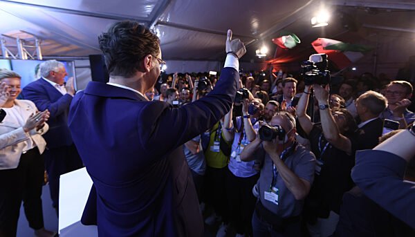 Landtagswahl in Nordrhein-Westfalen - CDU-Wahlparty