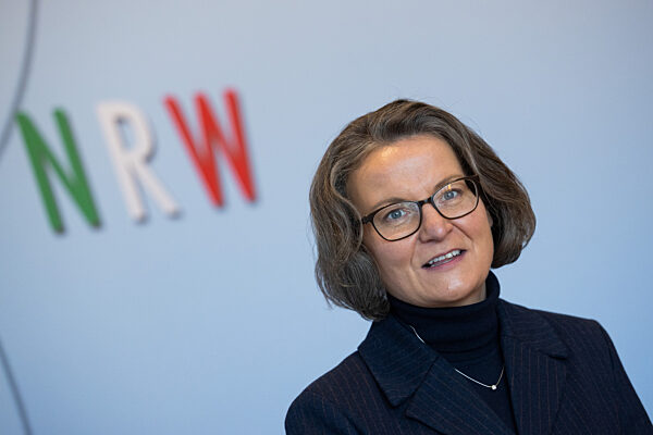 Pressekonferenz zur Wohnraumförderung in Nordrhein-Westfalen