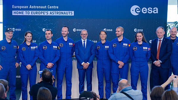 Angehenden Astronautinnen und Astronauten der ESA