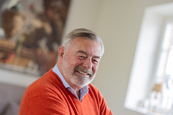 Zu Hause bei Moderator Harry Wijnvoord