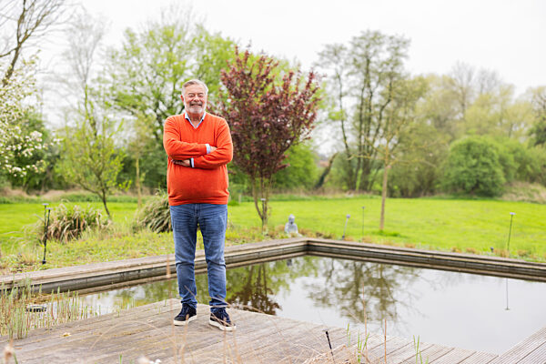 Zu Hause bei Moderator Harry Wijnvoord