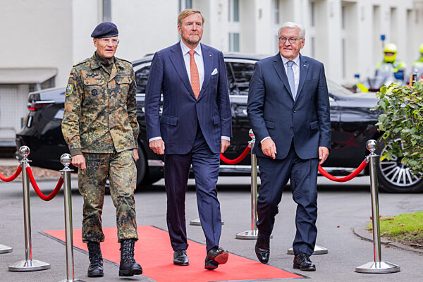 König Willem-Alexander besucht Münster