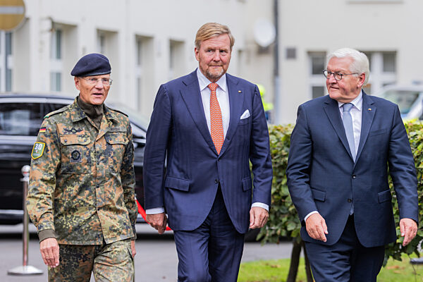 König Willem-Alexander besucht Münster