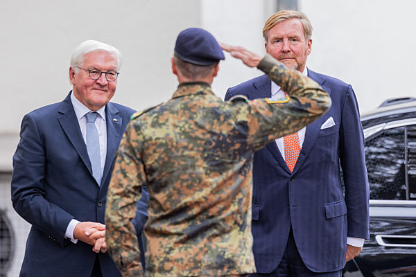 König Willem-Alexander besucht Münster