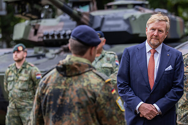 König Willem-Alexander besucht Münster