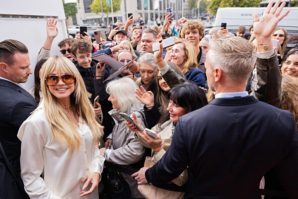 Heidi Klum in Düsseldorf