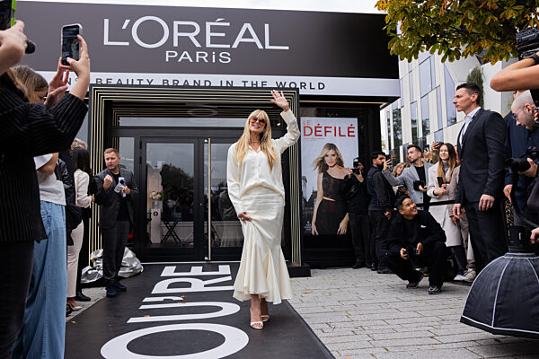 Heidi Klum in Düsseldorf